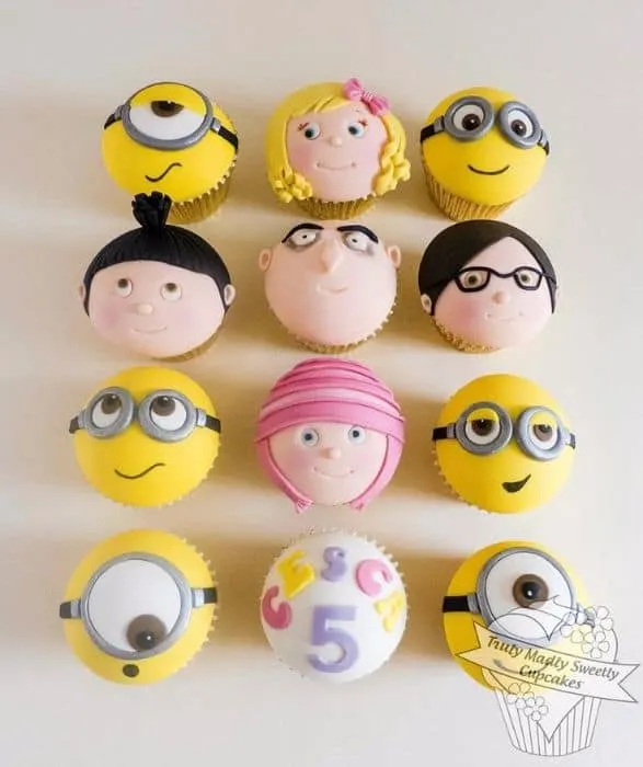 Despicable Me Cupcakes Truly Madly Sweetly