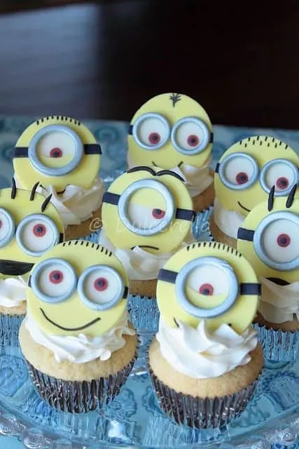Minion Cupcake Toppers