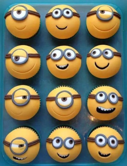 Minions Character Cupcakes