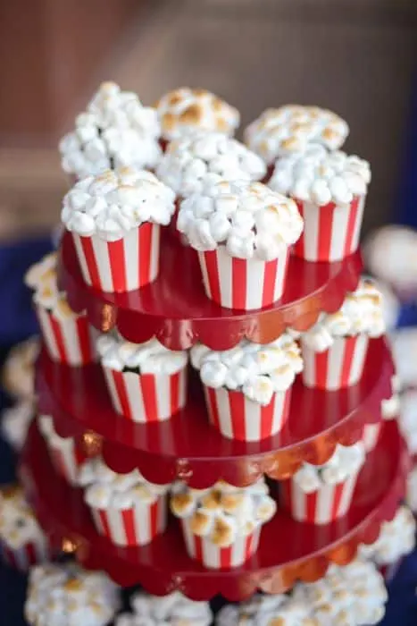 Adorable Popcorn Cupcakes
