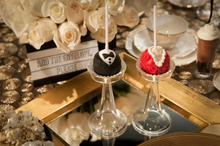 Award Show Cake Pops
