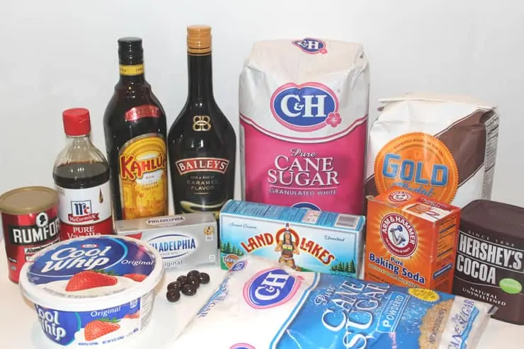 Baileys Cupcakes Ingredients