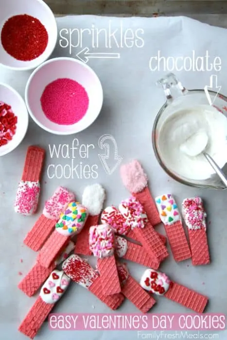 Easy Valentine's Day Cookies
