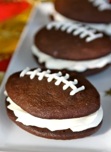 Football Whoopie Pies