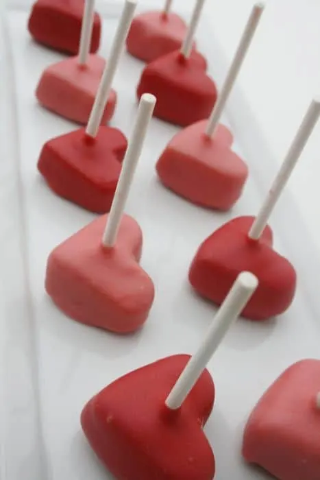 Heart Cake Pops