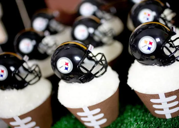 Helmet Cupcakes