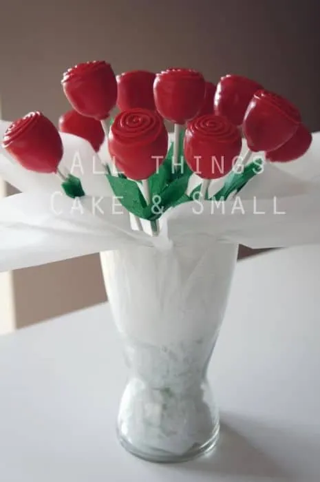 Rose Cake Pop Bouquet