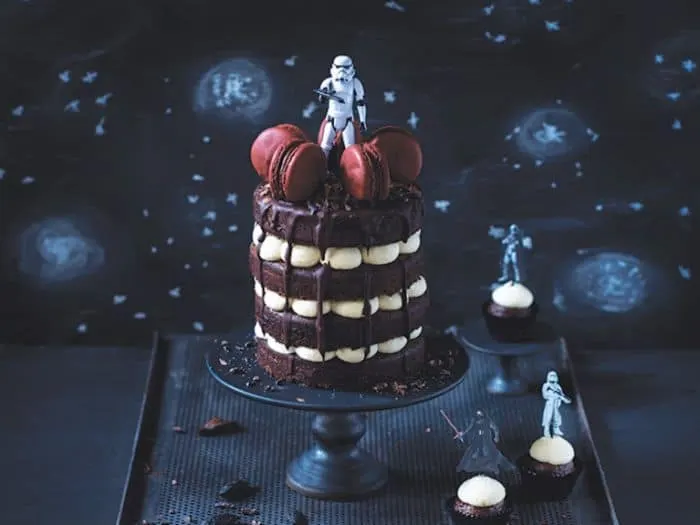 Chocolate Storm Trooper Cake