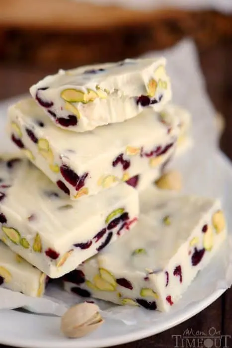 Cranberry Pistachio Fudge
