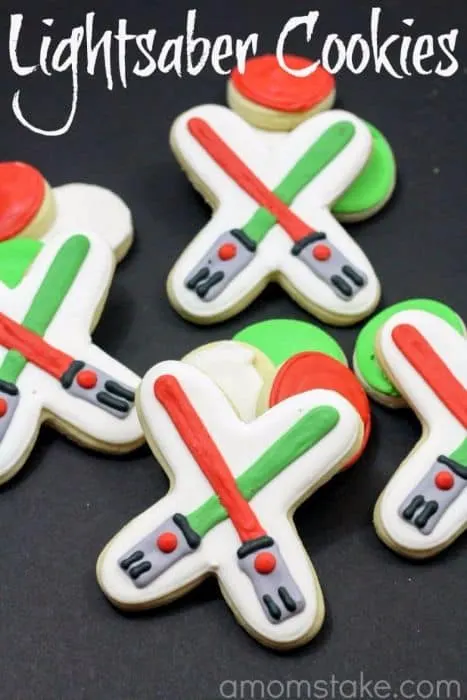 Lightsaber Cookies