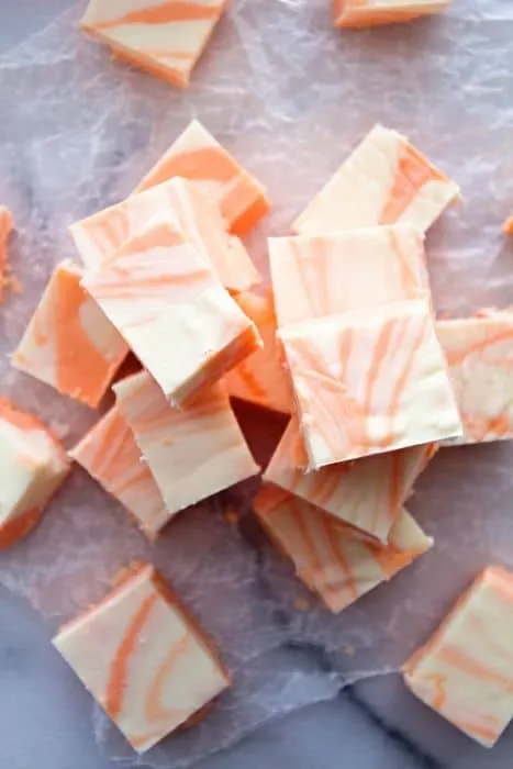 Orange Creamsicle Fudge