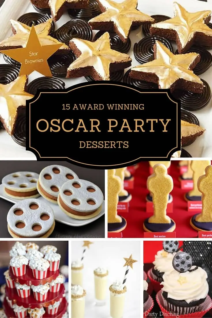 Oscar Party Desserts