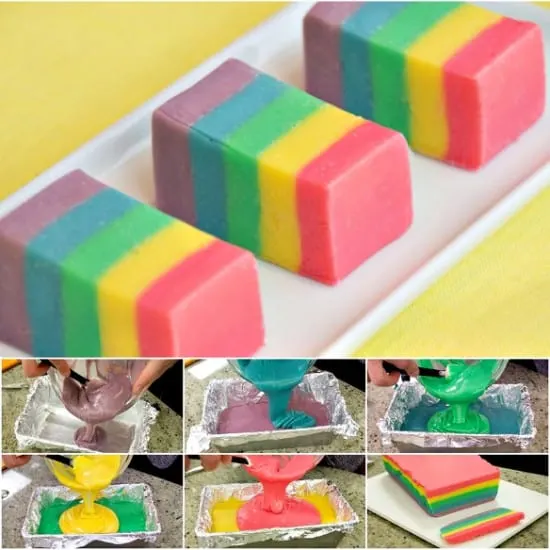 Rainbow Fudge