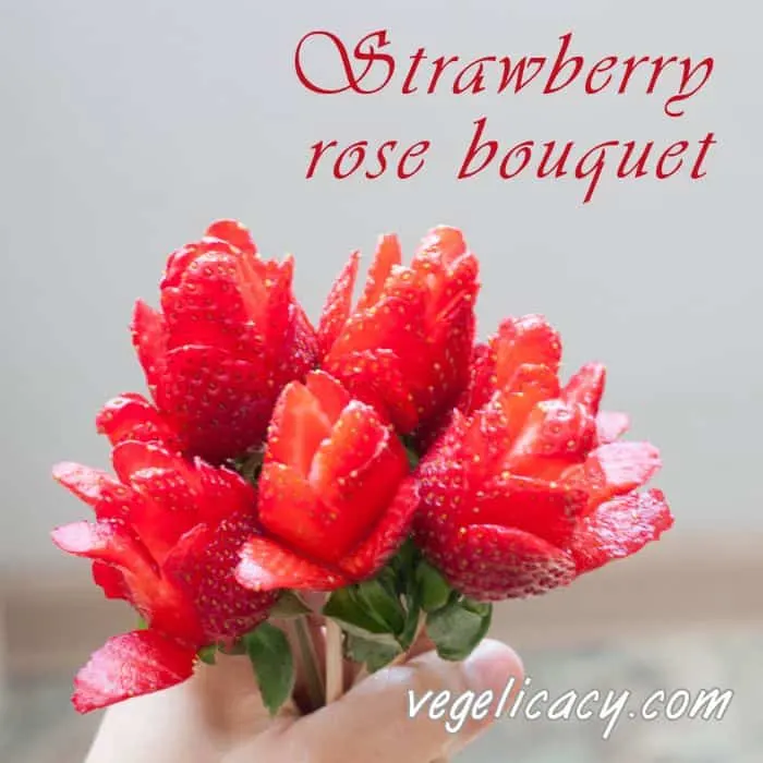 Strawberry Rose Bouquet