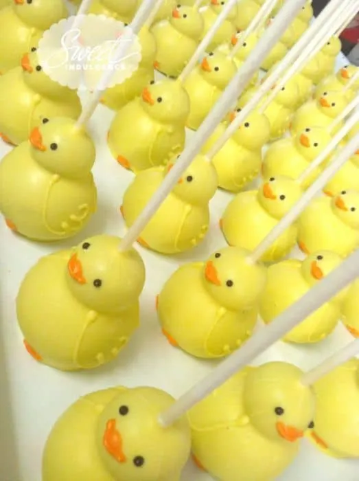 Chick Cake Pops