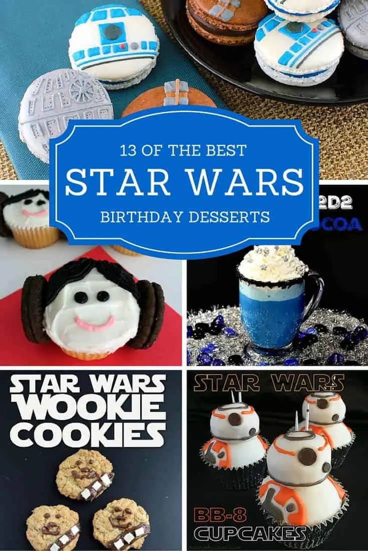 Star Wars Birthday Party Desserts