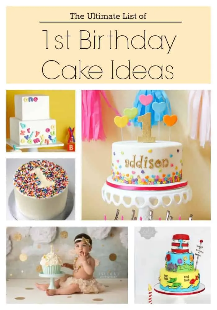 The Ultimate List of 1st Birthday Cake Ideas