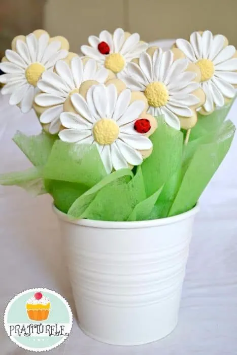 Daisies Cookie Bouquet