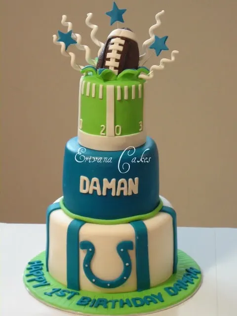 Football Themed Cake