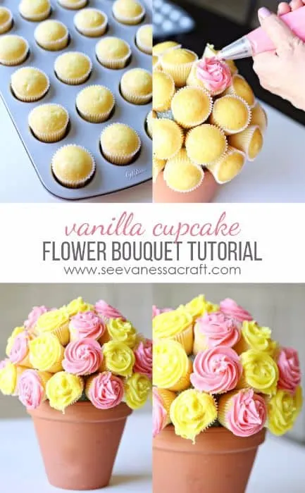 Mini Cupcake Mother's Day Flowerpot