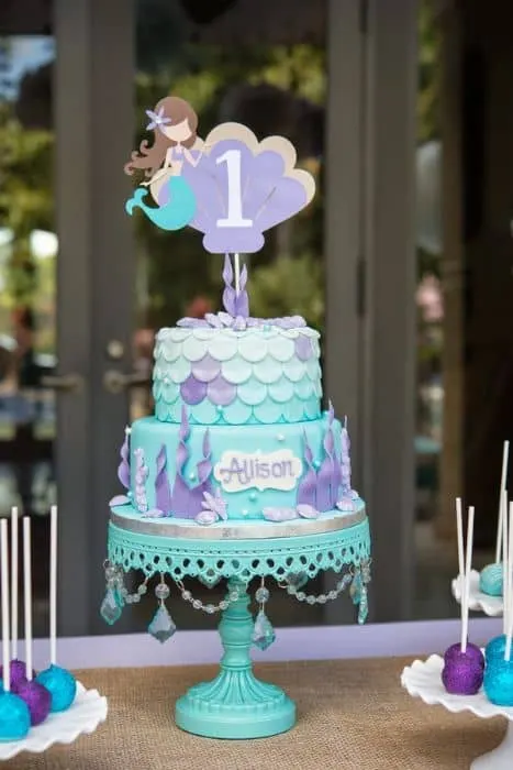 Under the Sea Birthday Cake