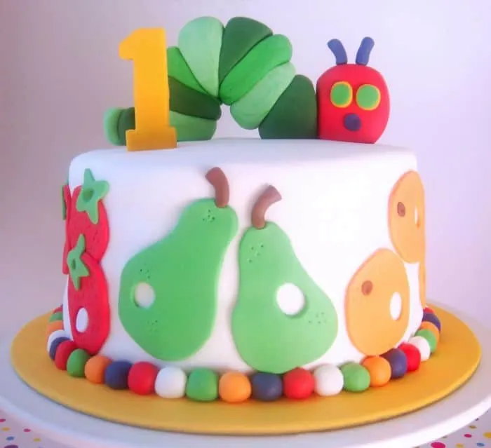 Very Hungry Caterpillar Cake