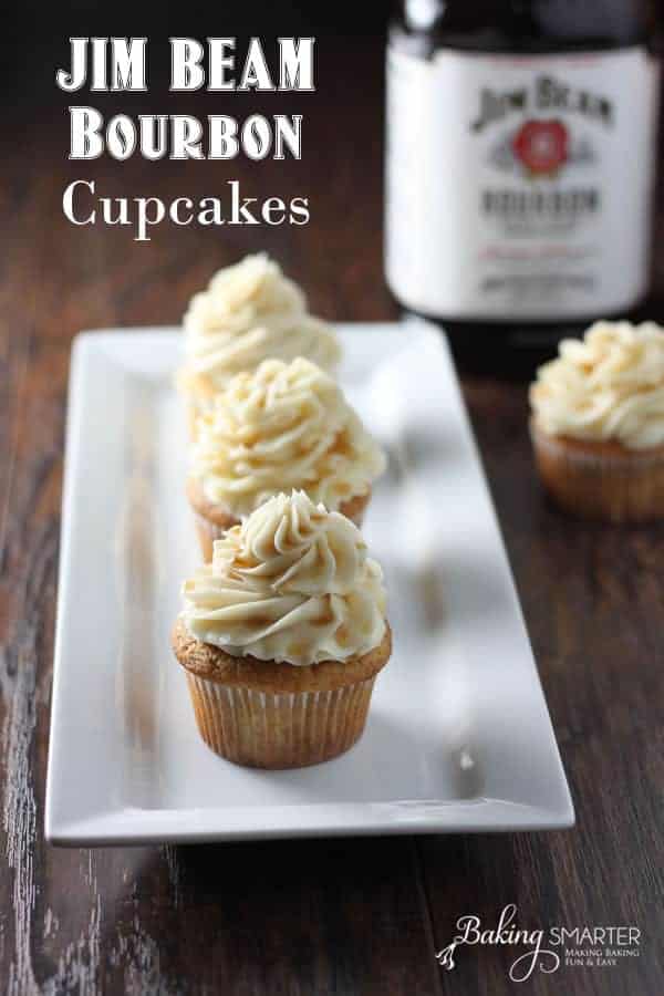 Bourbon Infused Cupcakes