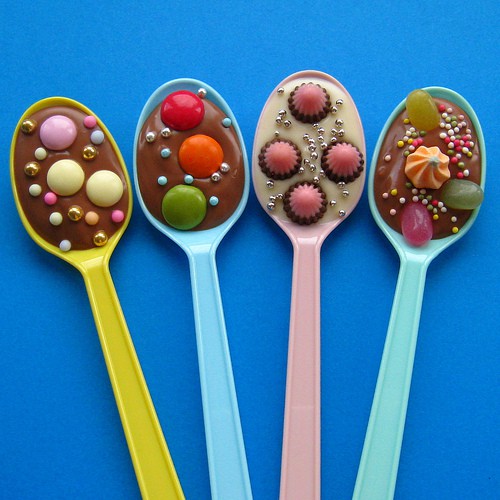 Chocolate Party Spoons