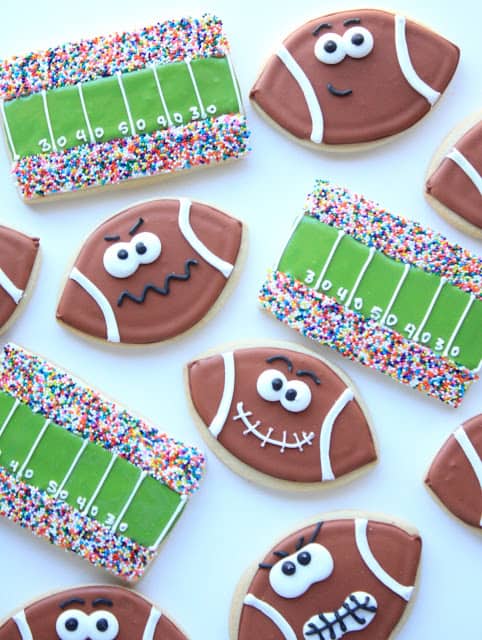 Game Face Cookies