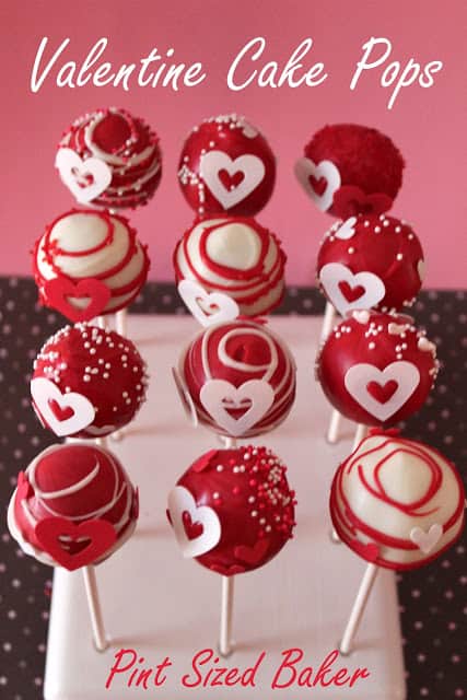 Sugar Sheets Valentines Cake Pops