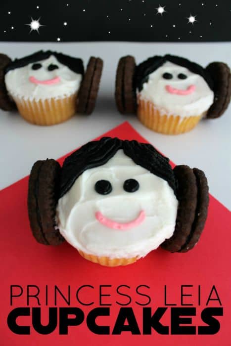 Princess Leia Cupcakes