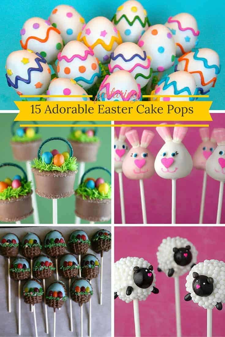 15 Adorable Easter Cake Pops